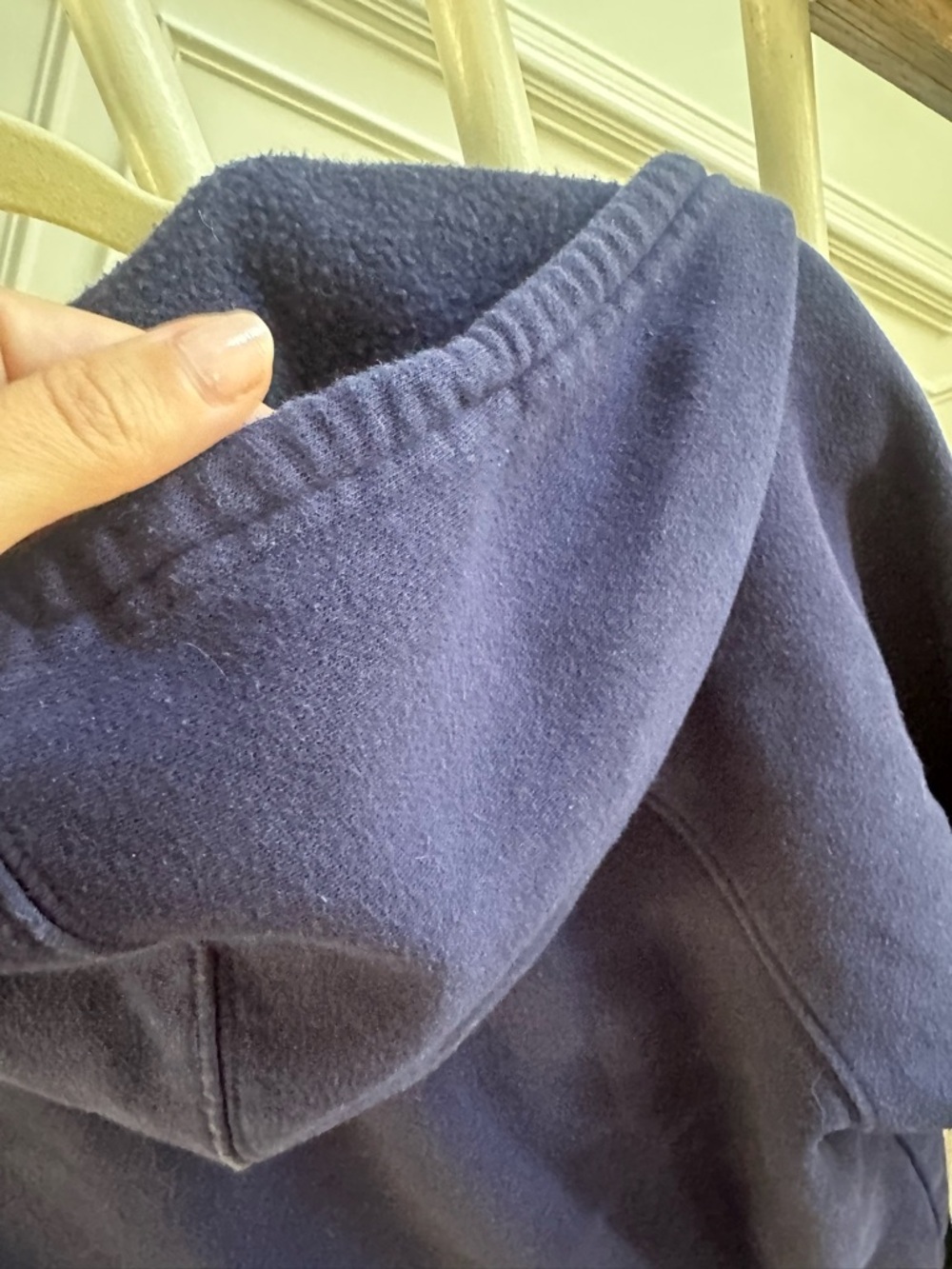 GAP Sweat Set Navy Blue Full-Zip Hoodie & Wide Sweat Pants - Picture 11 of 12